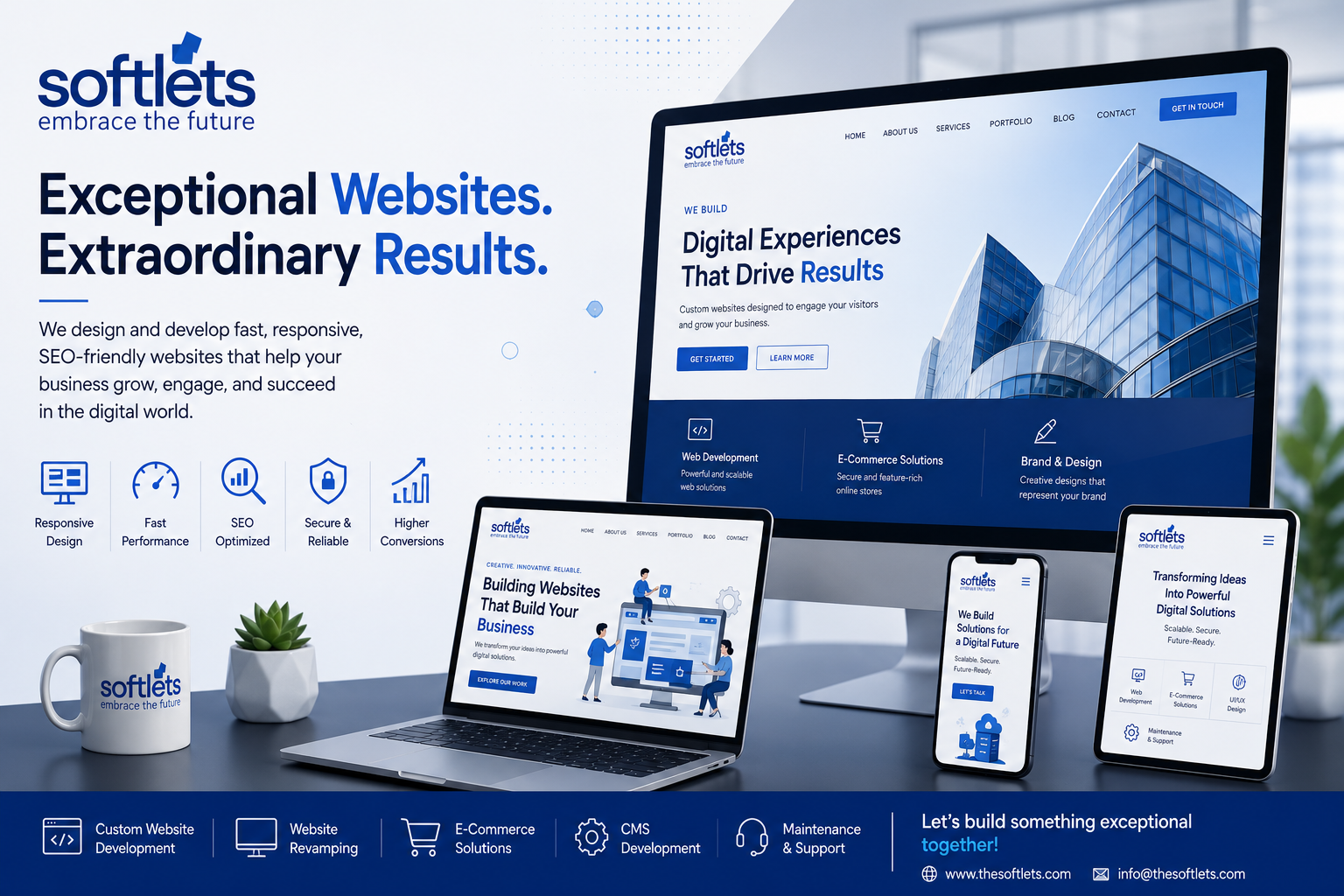 Exceptional Websites. Extraordinary Results.